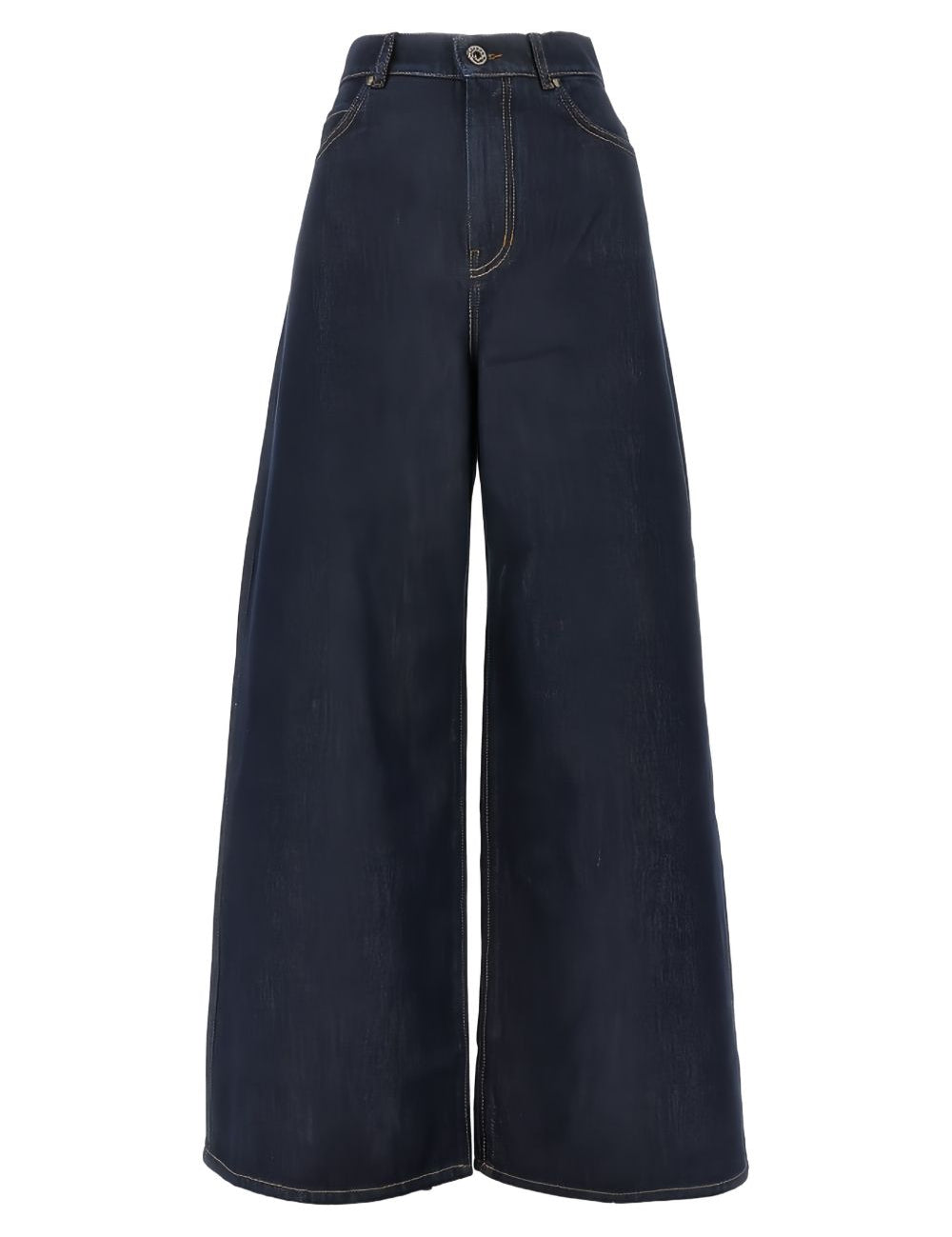 Jeans a gamba ampia tabela in blu Maxmara weekend - donna 