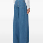 Jeans con bottoni in blu Maxmara weekend - donna 