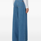 Jeans con bottoni in blu Maxmara weekend - donna 