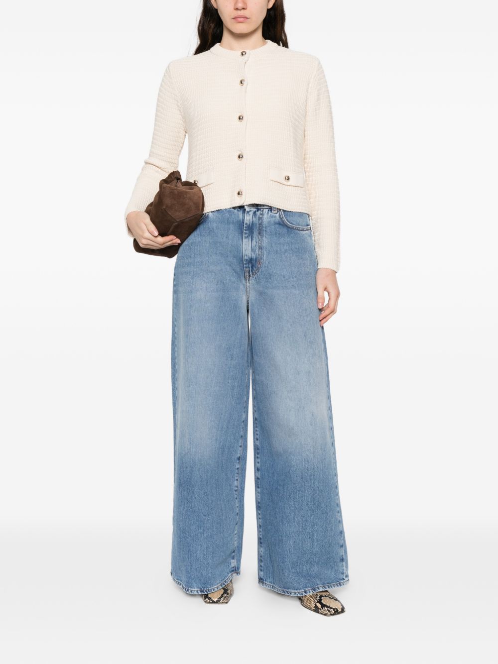 Jeans con cinque tasche in blu Maxmara weekend - donna 