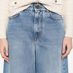 Jeans con cinque tasche in blu Maxmara weekend - donna 