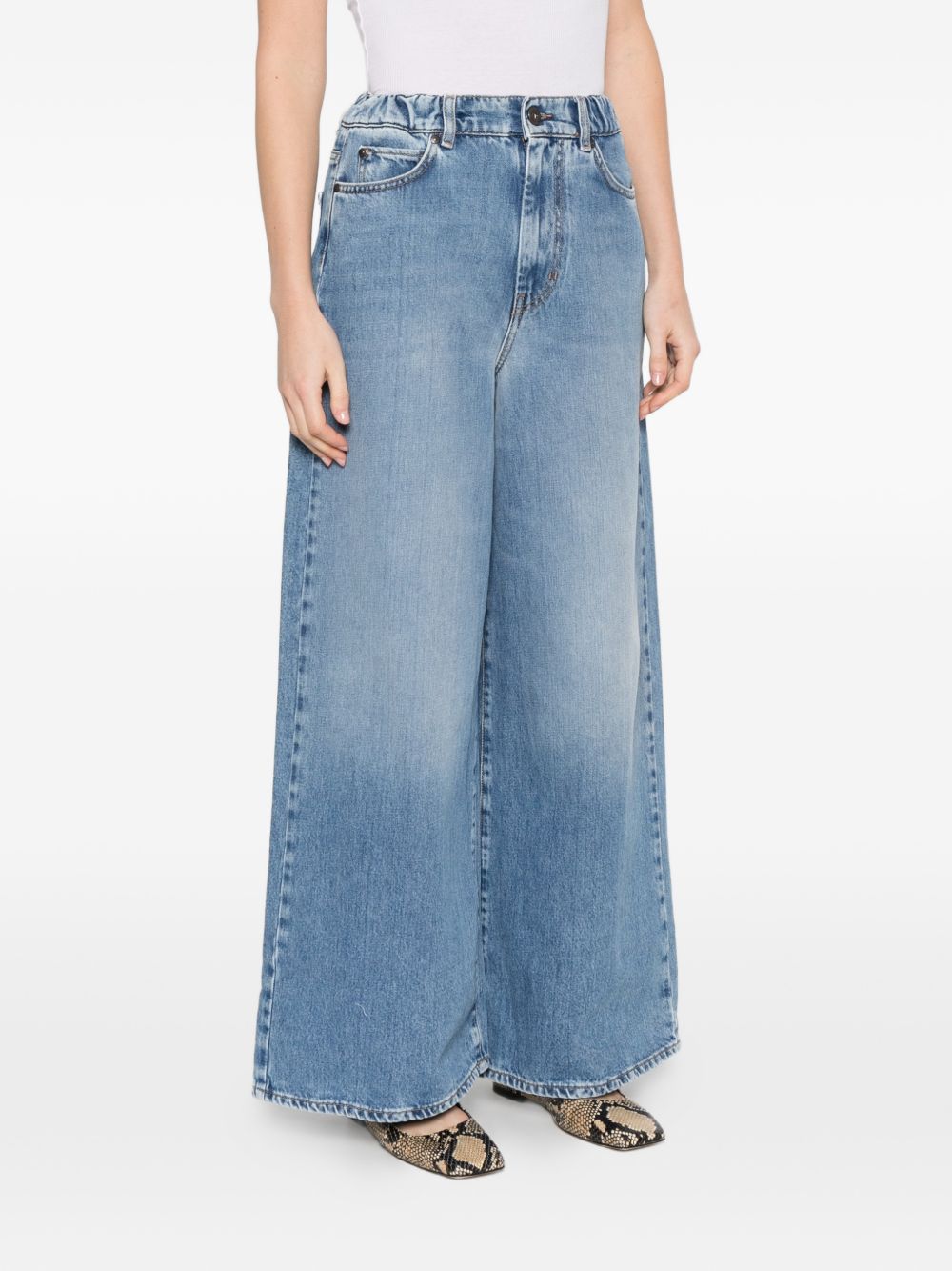 Jeans con cinque tasche in blu Maxmara weekend - donna 