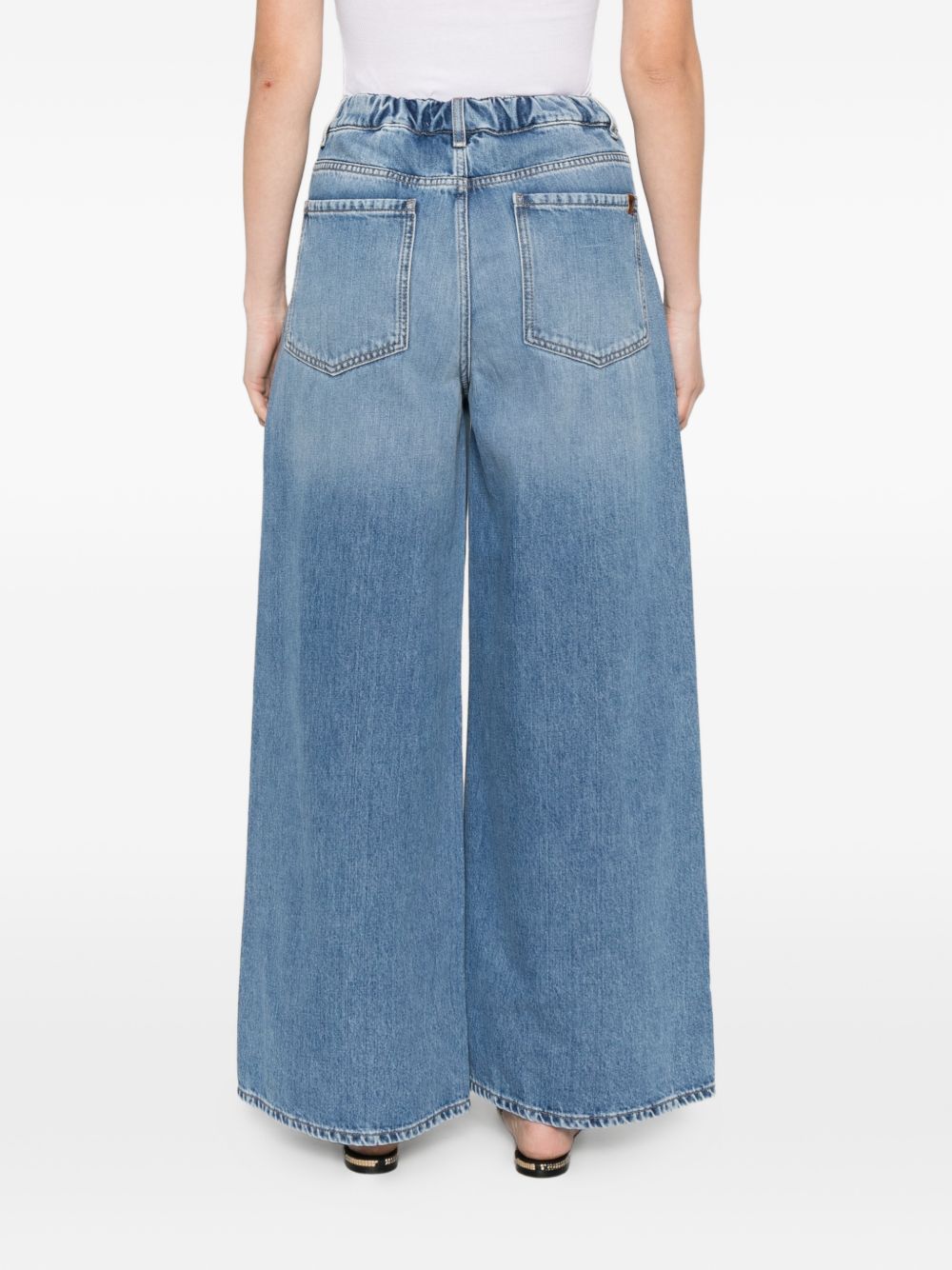 Jeans con cinque tasche in blu Maxmara weekend - donna 