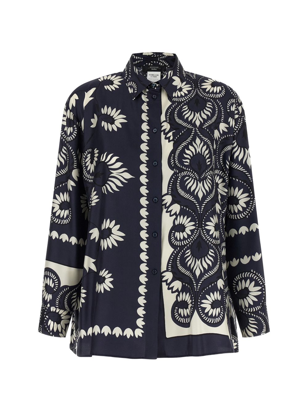 Lastra camicia in blu Maxmara weekend - donna 