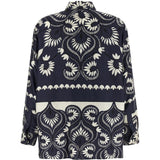 Lastra camicia in blu Maxmara weekend - donna 