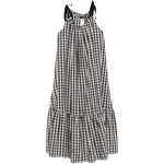 Abito midi a quadri ugola in bianco e nero Maxmara weekend - donna 
