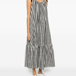 Abito midi a quadri ugola in bianco e nero Maxmara weekend - donna 