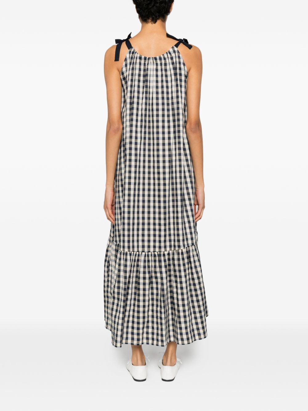 Abito midi a quadri ugola in bianco e nero Maxmara weekend - donna 
