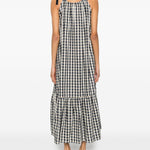 Abito midi a quadri ugola in bianco e nero Maxmara weekend - donna 