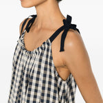 Abito midi a quadri ugola in bianco e nero Maxmara weekend - donna 
