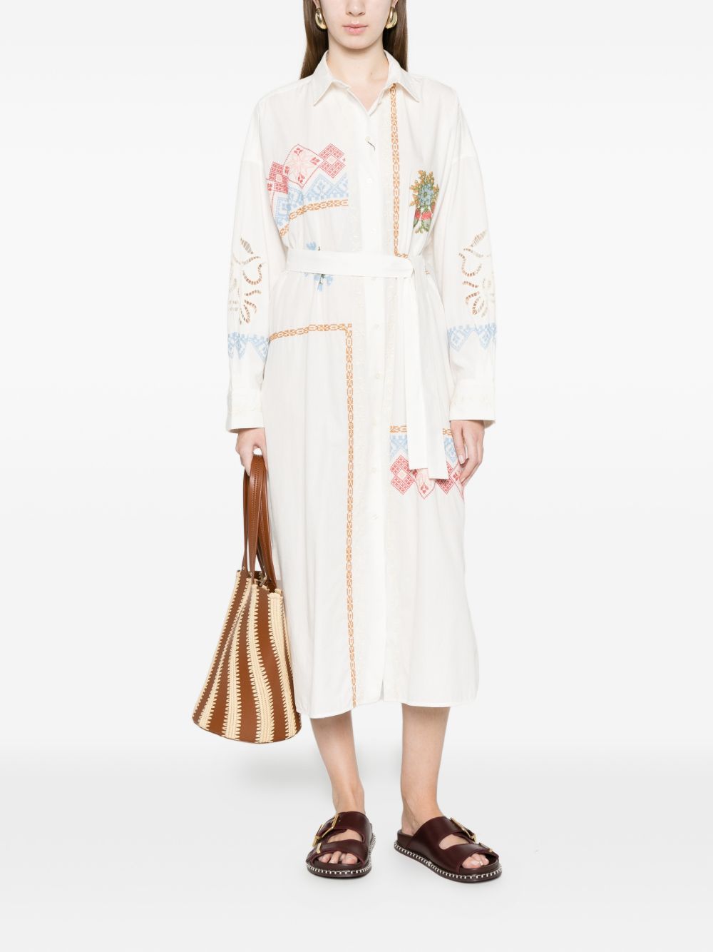 Abito midi in bianco Max Mara Weekend - donna 