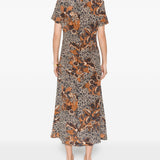 Abito midi crespo multicolore Max Mara Weekend - donna 