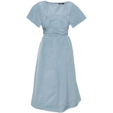 Abito midi Pioppio in azzurro MaxMara Weekend - donna 