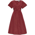 Abito midi Pioppio in bordeaux MaxMara Weekend - donna 