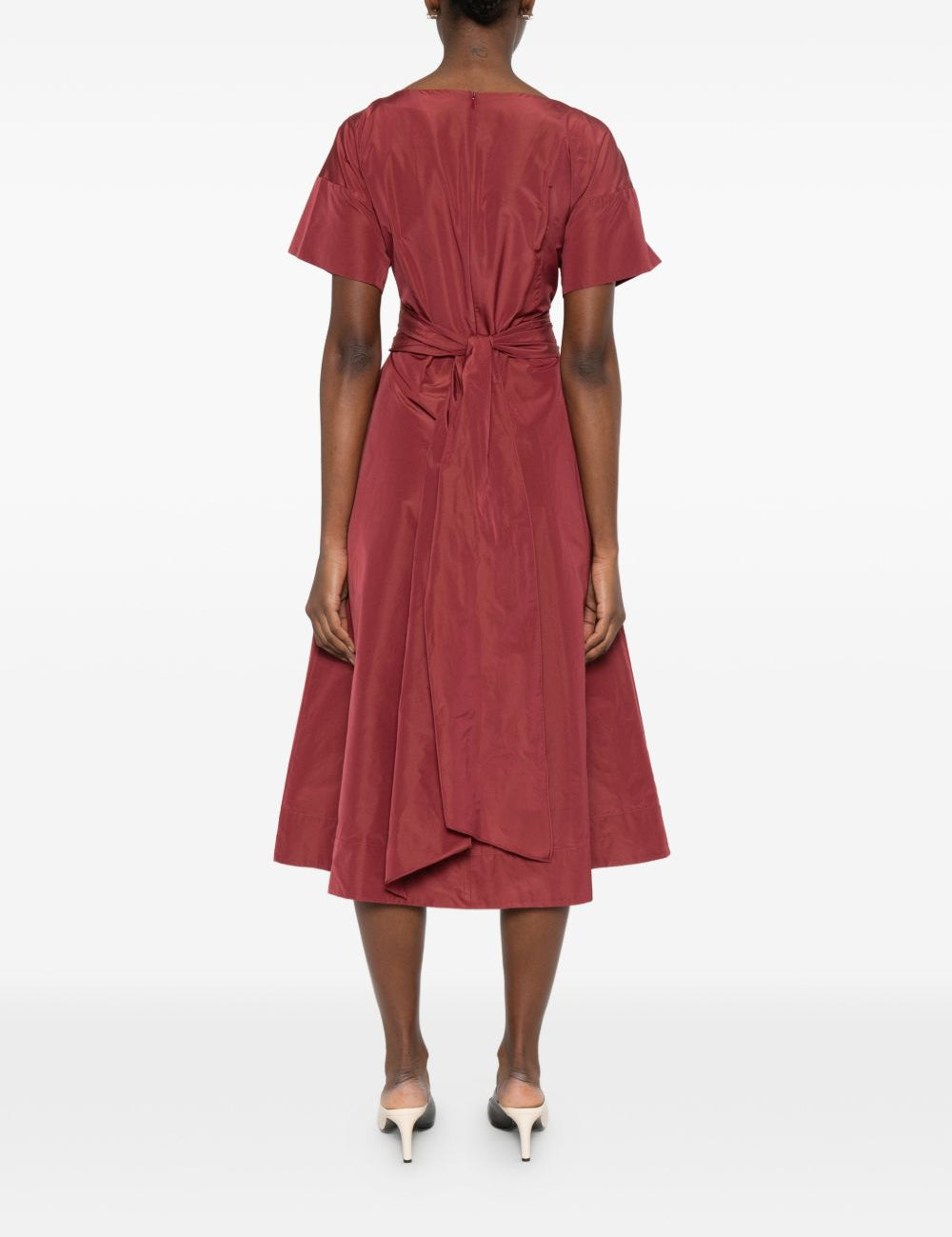 Abito midi Pioppio in bordeaux MaxMara Weekend - donna 