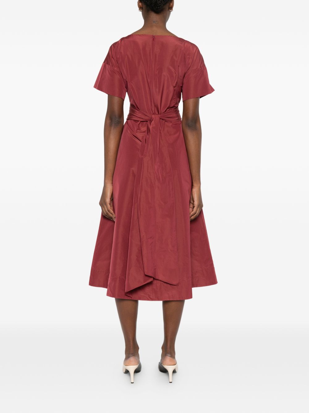 Abito midi Pioppio in bordeaux MaxMara Weekend - donna 