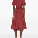Abito midi Pioppio in bordeaux MaxMara Weekend - donna 