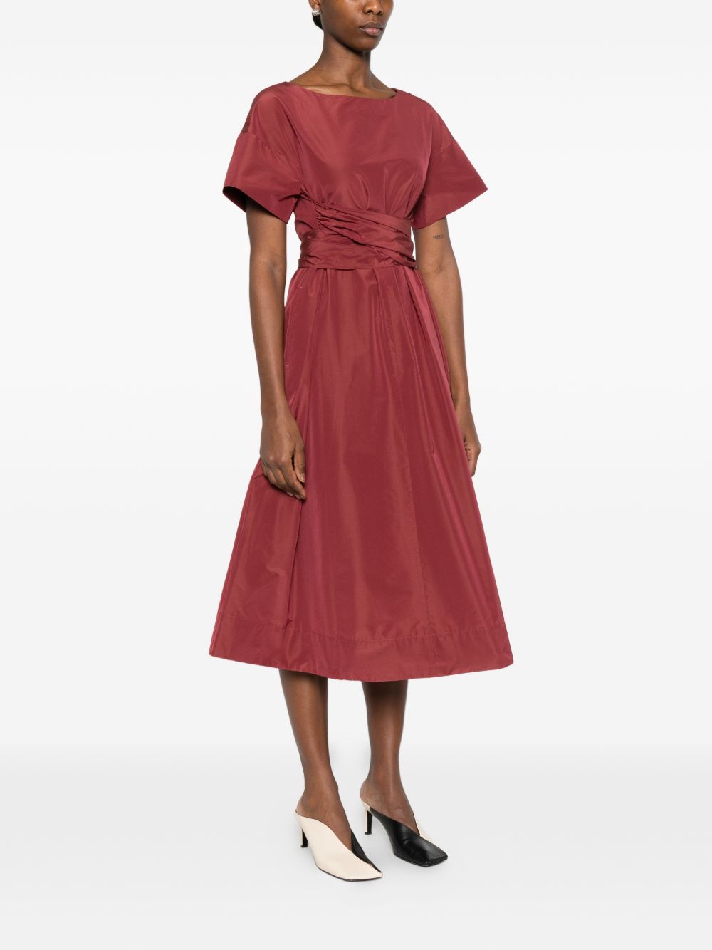 Abito midi Pioppio in bordeaux MaxMara Weekend - donna 