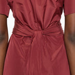 Abito midi Pioppio in bordeaux MaxMara Weekend - donna 
