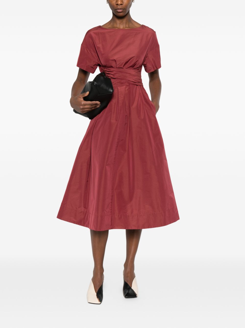 Abito midi Pioppio in bordeaux MaxMara Weekend - donna 