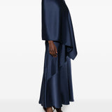 Abito drappeggiato calante in blu Maxmara weekend - donna 