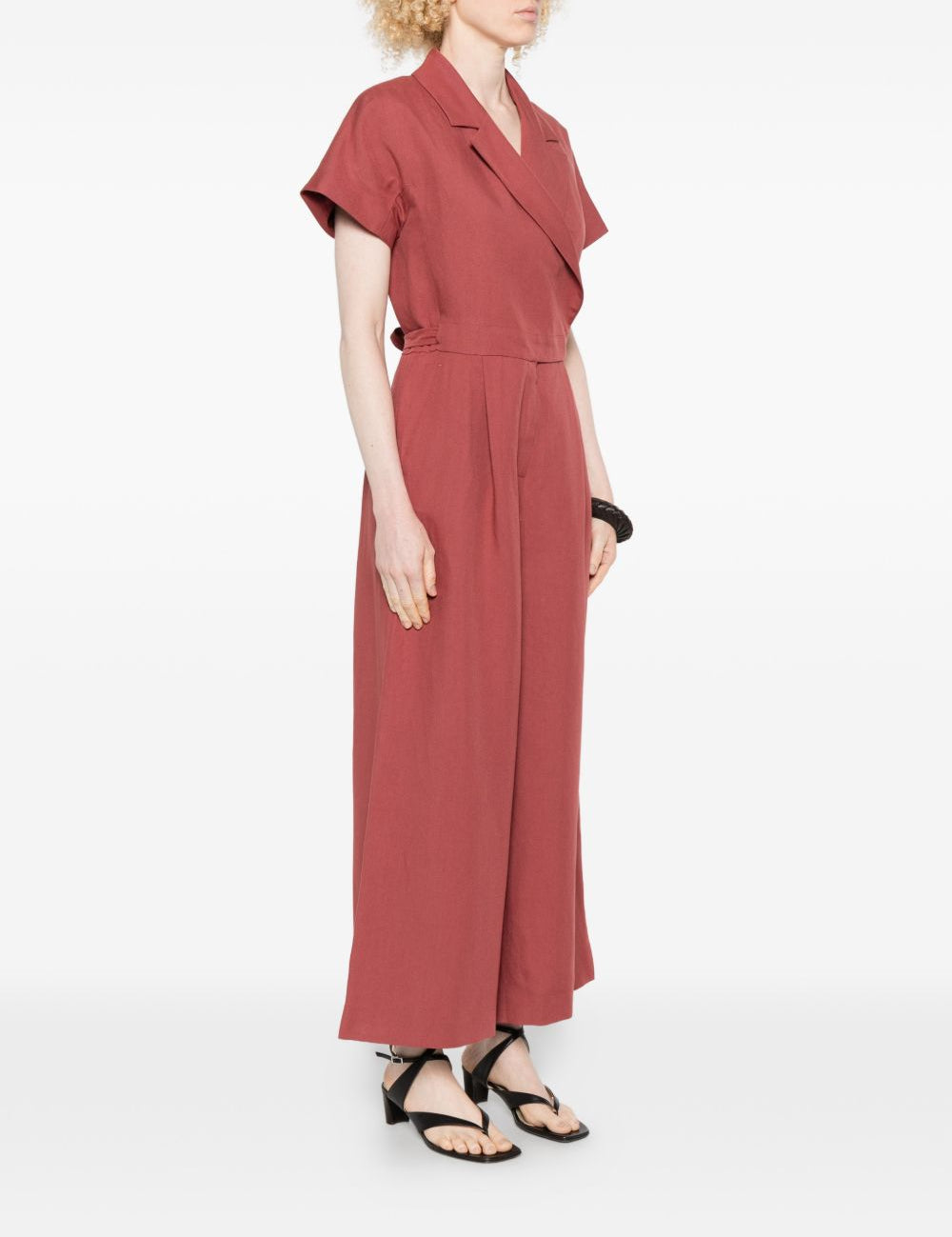 Tuta intera a gamba ampia in rosa Maxmara weekend - donna 