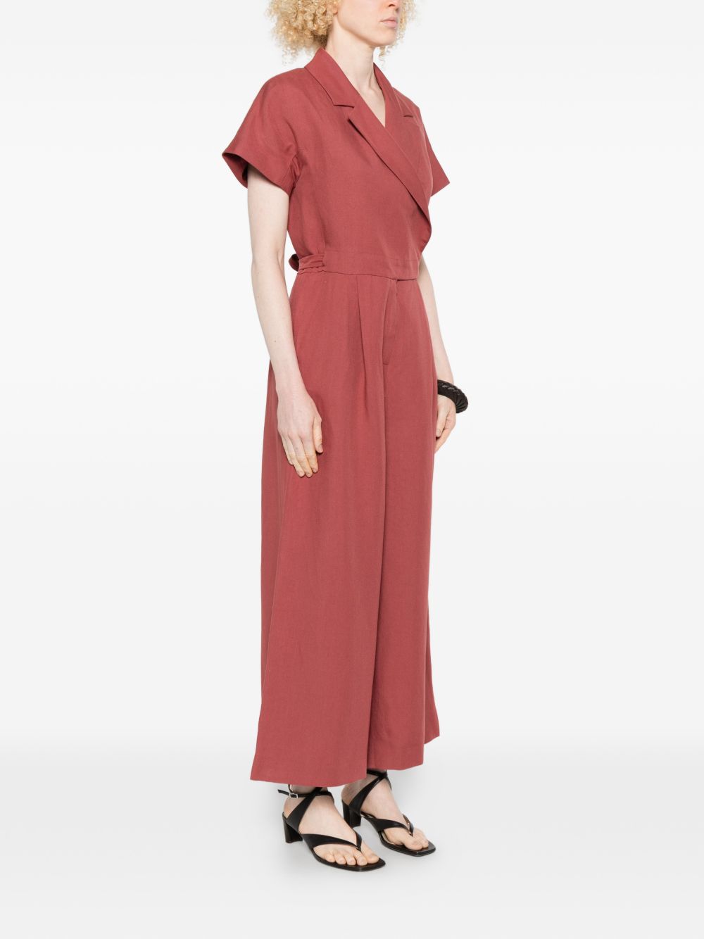 Tuta intera a gamba ampia in rosa Maxmara weekend - donna 