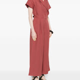Tuta intera a gamba ampia in rosa Maxmara weekend - donna 