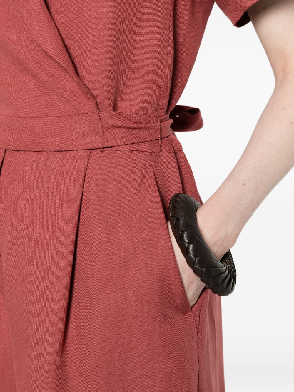 Tuta intera a gamba ampia in rosa Maxmara weekend - donna 