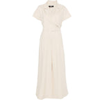 Tuta con culotte avvolgente in avorio Maxmara weekend - donna 
