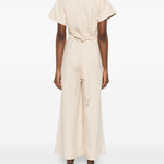 Tuta con culotte avvolgente in avorio Maxmara weekend - donna 
