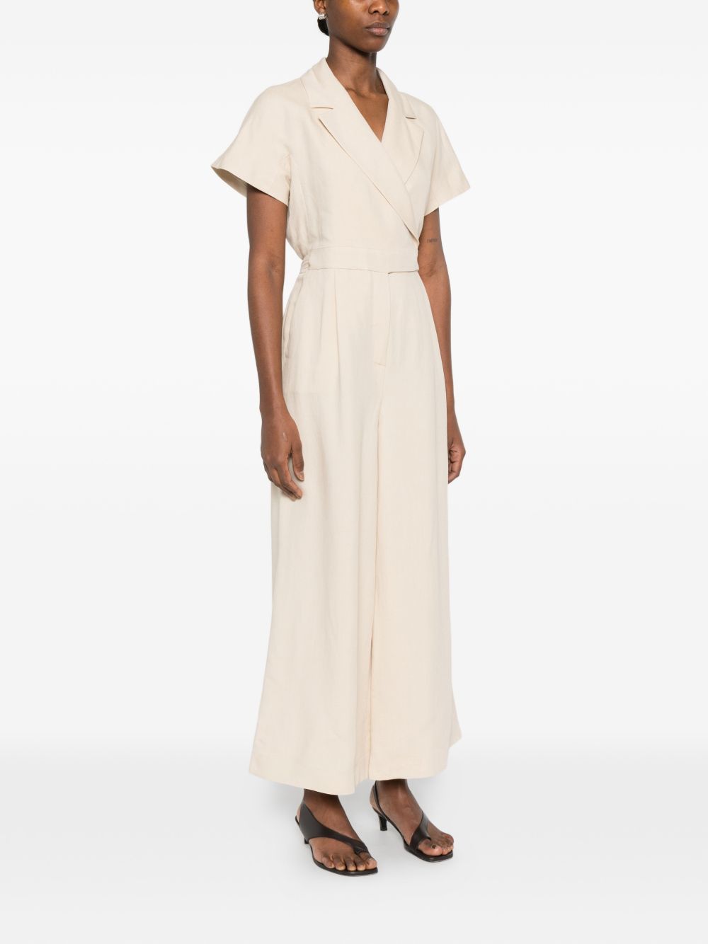 Tuta con culotte avvolgente in avorio Maxmara weekend - donna 