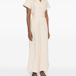 Tuta con culotte avvolgente in avorio Maxmara weekend - donna 