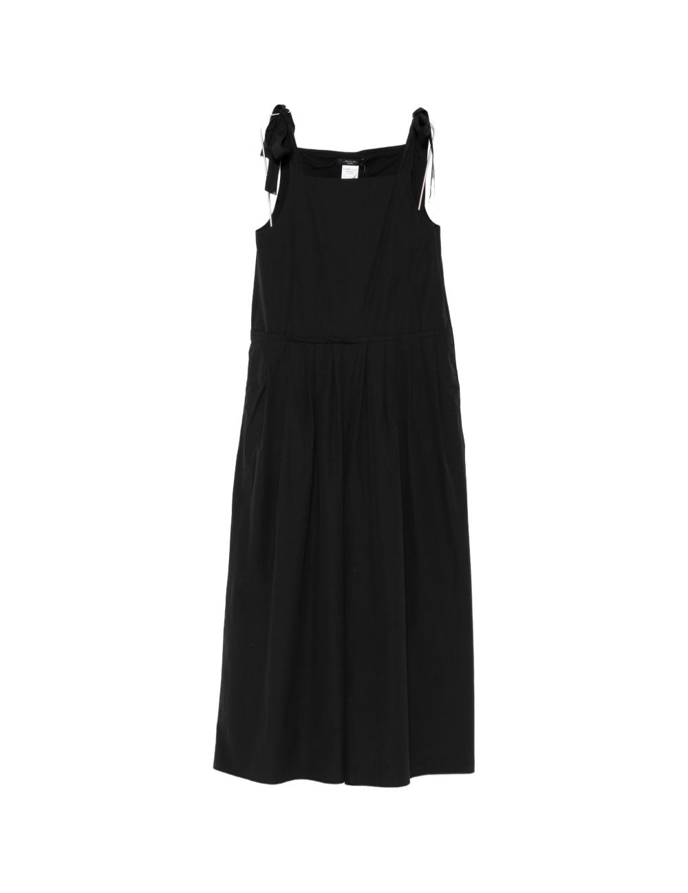 Tuta a gamba ampia con allacciatura agguati in nero Maxmara weekend - donna 