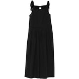 Tuta a gamba ampia con allacciatura agguati in nero Maxmara weekend - donna 