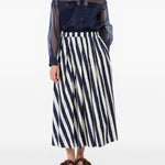 Blusa Colomba con tasche in blu Maxmara weekend - donna 