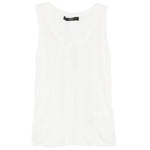 Top senza maniche in bianco Maxmara weekend - donna 