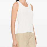 Top senza maniche in bianco Maxmara weekend - donna 