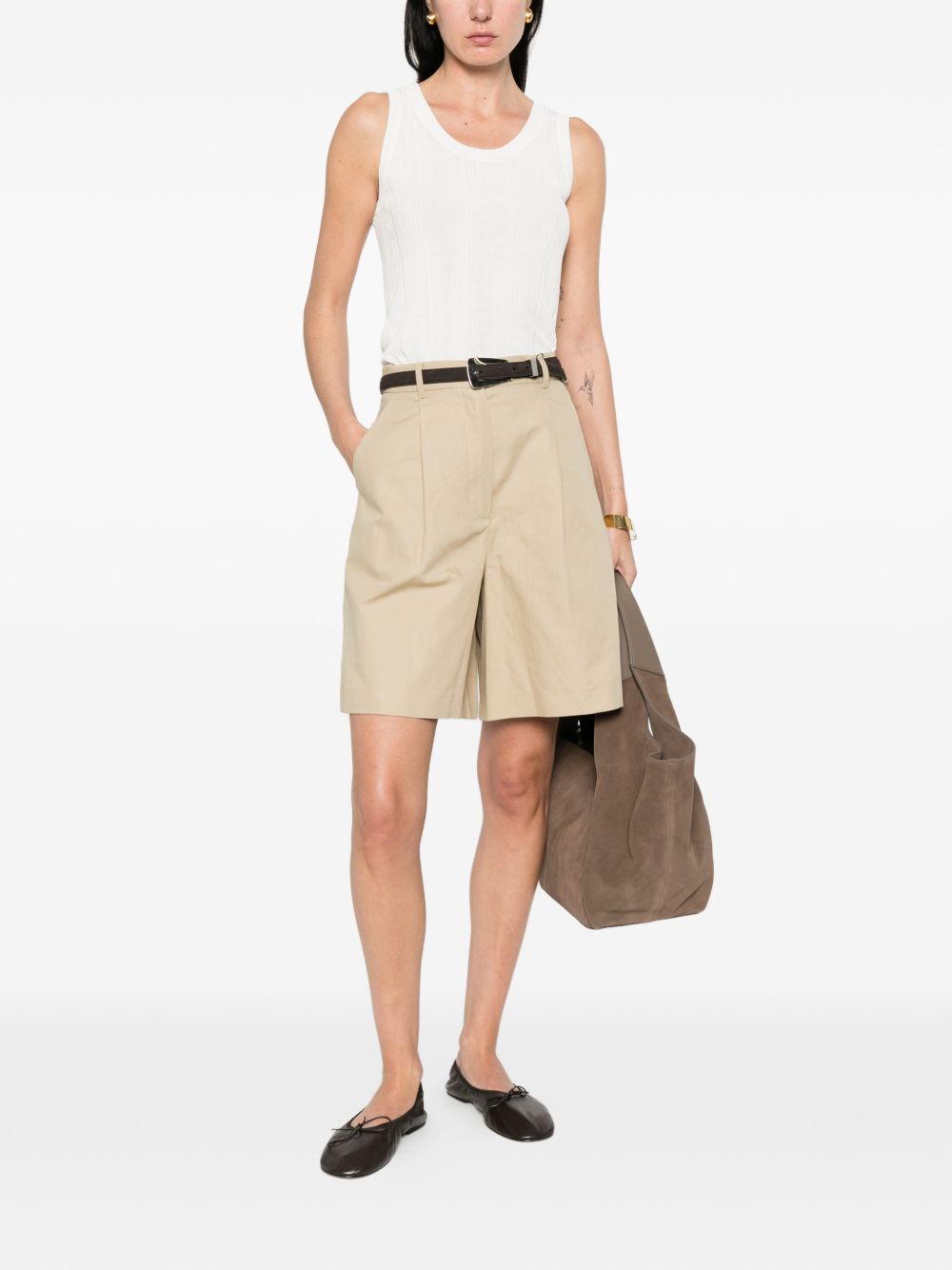 Top senza maniche in bianco Maxmara weekend - donna 