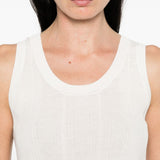 Top senza maniche in bianco Maxmara weekend - donna 