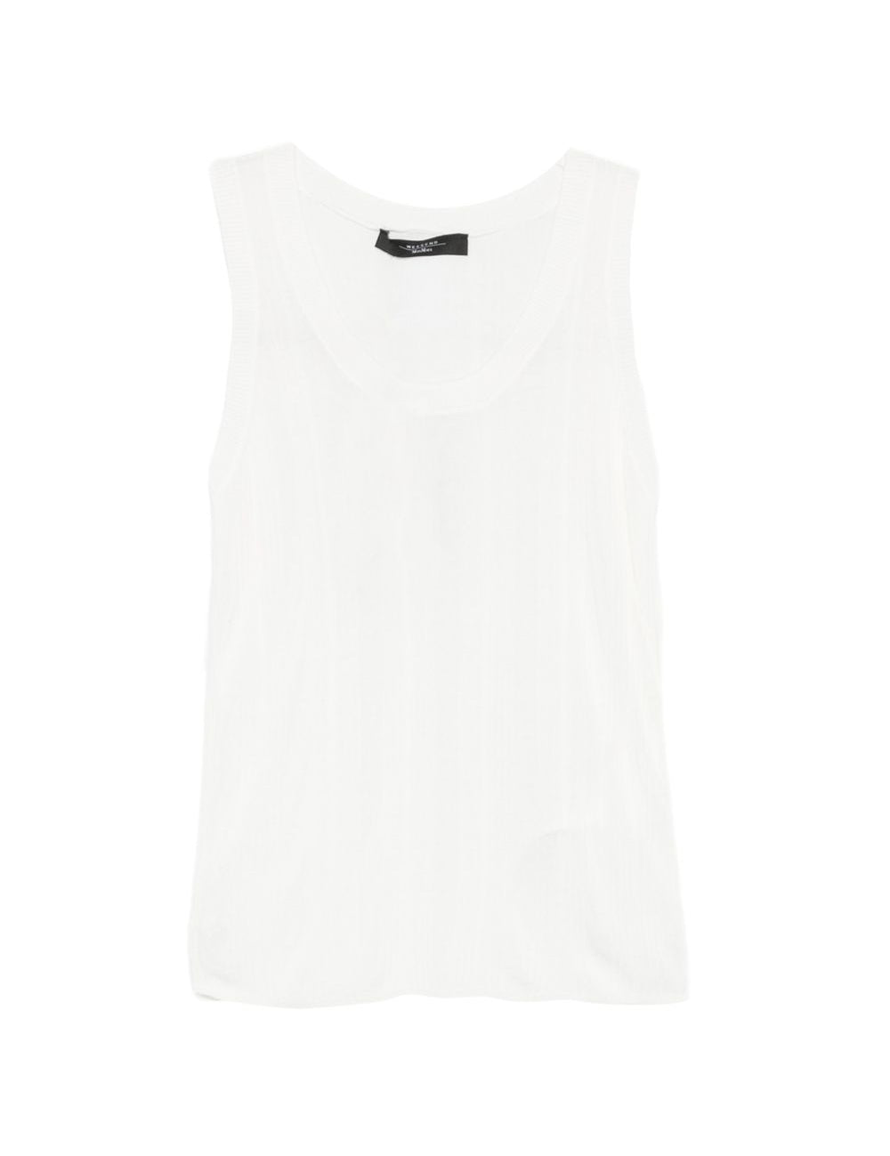 Top senza maniche in bianco Maxmara weekend - donna 