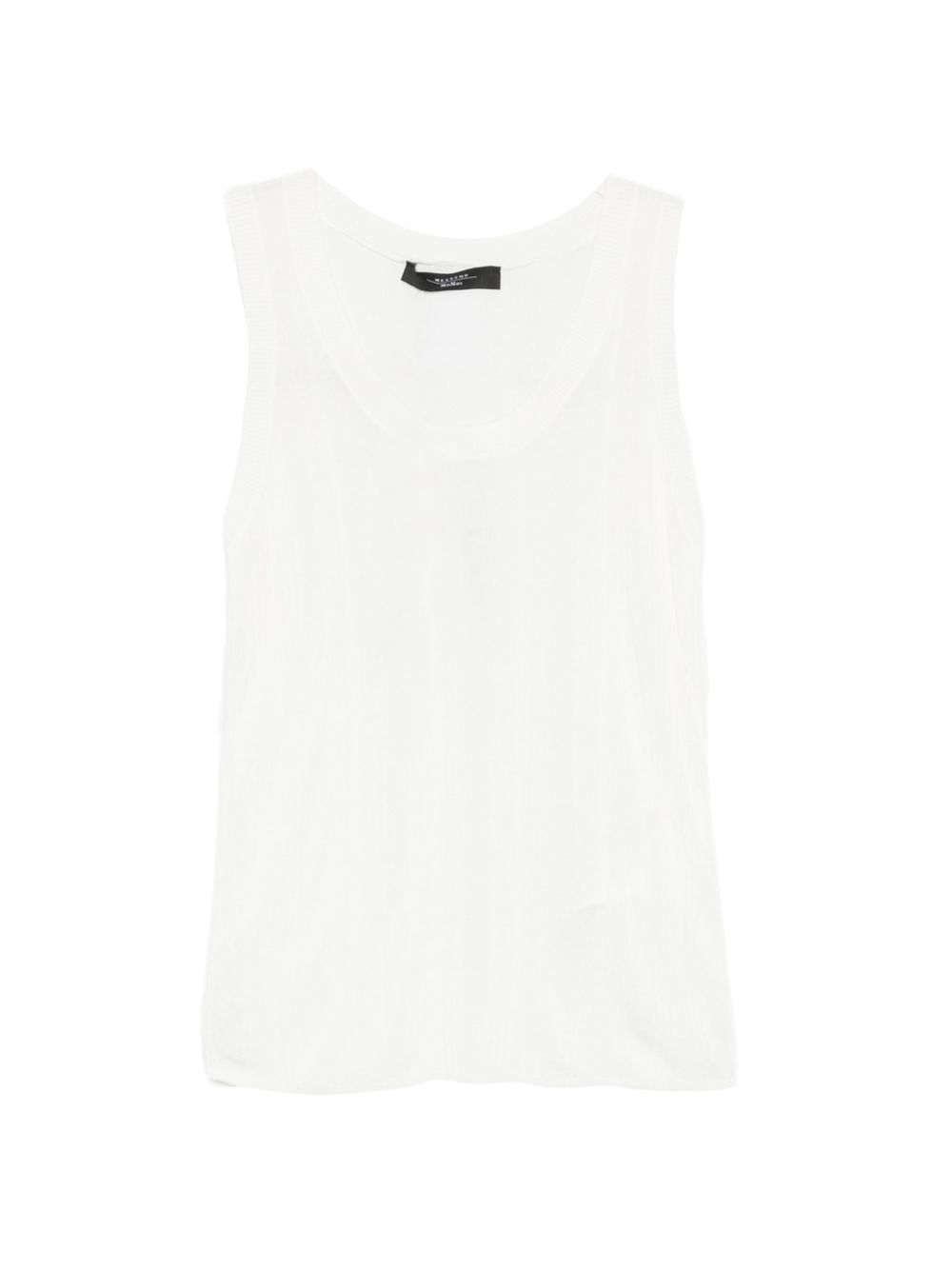 Top senza maniche in bianco Maxmara weekend - donna 