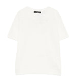 Top girocollo Wkdpancone in bianco Maxmara weekend - donna 