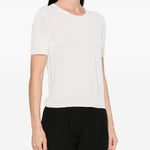 Top girocollo Wkdpancone in bianco Maxmara weekend - donna 