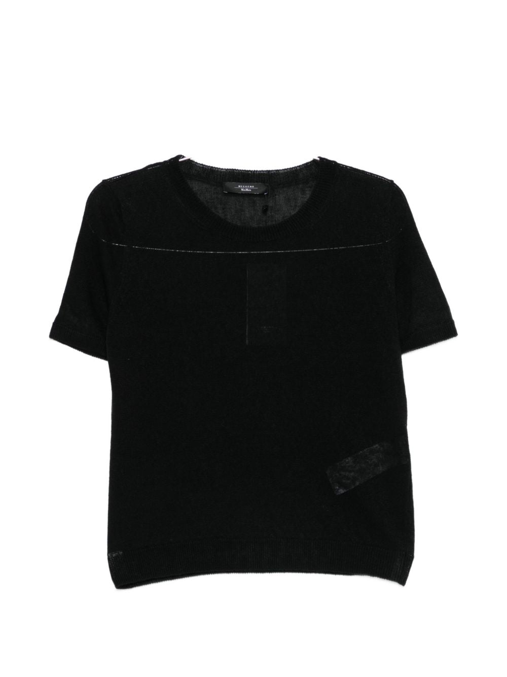 T-SHIRT Pancone in nero Maxmara weekend - donna 