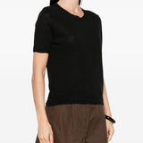 T-SHIRT Pancone in nero Maxmara weekend - donna 