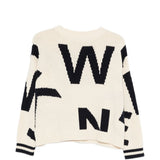 Maglione girocollo a maniche lunghe  in beige Maxmara weekend - donna 