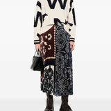 Maglione girocollo a maniche lunghe  in beige Maxmara weekend - donna 