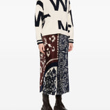 Maglione girocollo a maniche lunghe  in beige Maxmara weekend - donna 