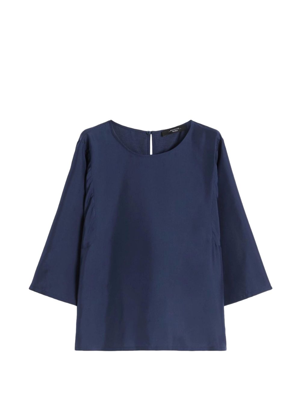 Top fastoso in blu Maxmara weekend - donna 